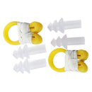 2 x Swimming Swim Diving Soft Nose Clip Ear Plug Earplug Set H6Y1