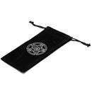 1pc velvet tarot card storage bag six-pointed star pattern board game card bagM&