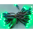 50Pcs Lights WS2811 Waterproof RGB LED String Lights LED Strip Garden DS Ew