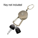 Resilience Retractable Keychain Return Outdoor Camping Wire Rope Anti Theft