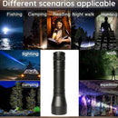 6000Lm LED ZV Flashlight ZV Light Torch 5Mode Zoomable 395nm Blacklight 18650 OZ