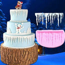 Fondant silicone mold ice blaster Kitchen cake mould H1S9
