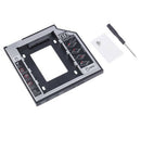 9.5mm universal SATA notebook disk bracket hard drive for CAD/DVD optical bay FT