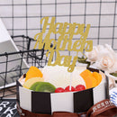 1pc Cupcake Toppers Glitter Happy Mother's Day Cake Topper Cake Flags Decor SP