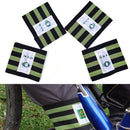 Hot 1 Pair Cycling Bike Bicycle Bind Elastic Trousers Pants Band Leg Strap 3c