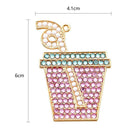 DIY Full Drill Diamond Painting Keychain Cup Necklace Bag Hanging Pendant