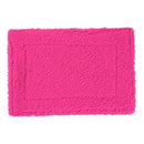 Plush Pet Hamster Cushion Mat Squirrel Blanket Guinea Pig Bed Pad(Rose Red)
