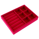 Jewelry Organizer Bracelet Hair Accessories Holder Board Detached Grid Tray