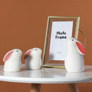 Mini Garden Ornament Hare Rabbit Animal Sculpture Outdoor Garden Decoration