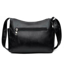 Solid Color Shoulder Handbags Women Leather Crossbody Satchel Bags (A-084)