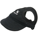 Baseball Hat Sun-shading Bucket Cap with Ear Holes For Dog Pet Cats Black S