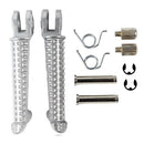 Motorcycle Rear Front Footrests Foot pegs For Yamaha YZF R1 1998-2014 R6