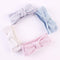 Baby Boys Girls Bowknot Headband Cotton Stretchable Butterfly Knot Hairband