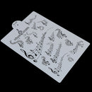 Musical Not Stencil for Celebration Wedding Cake Decoration Cookies PlasticMo JR