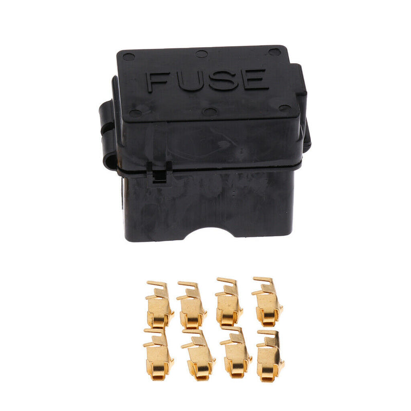 1 Sets Car Truck Boat DC12V-32V 4 Way ATC/ATO Blade Fuse Holder with Terminals