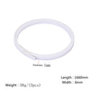 3 Pieces Plastic Guitar Bass Mandolin Binding Purfling Strips Guitar Accessory