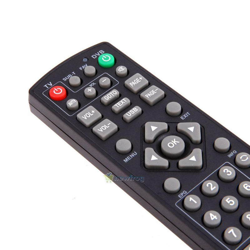 Replacement Universal Remote Control for TV DVB-T2 Remote Control Battery Power