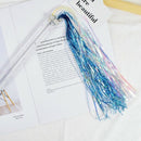 Fashion Fairy Funny Cat Sticks Fringed Diamond Ring Paper Bells Long Rod Fu Y8T7