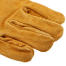 1 Pair Fireproof Wearable Welders Gauntlet Work Gloves Welding Gauntlets