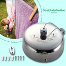 Stainless Steel Retractable Clothesline Laundry Hanger Clothes Drying Rope