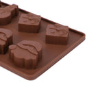 Silicone Cake Mould Chocolate Mold Christmas Tree Wand Sock Snowman Baking SEAU