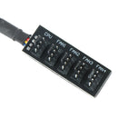 Host PC HUBPower Cable 1Female to 5Male 4Pin Splitter Cable for PWM Cooling OZ