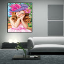 5D DIY Diamond Painting Girl Cross Stitch Embroidery Rhinestones Mosaic Kit
