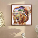 5D Elephant Diamond Painting Embroidery DIY Cross Stitch Home Decor