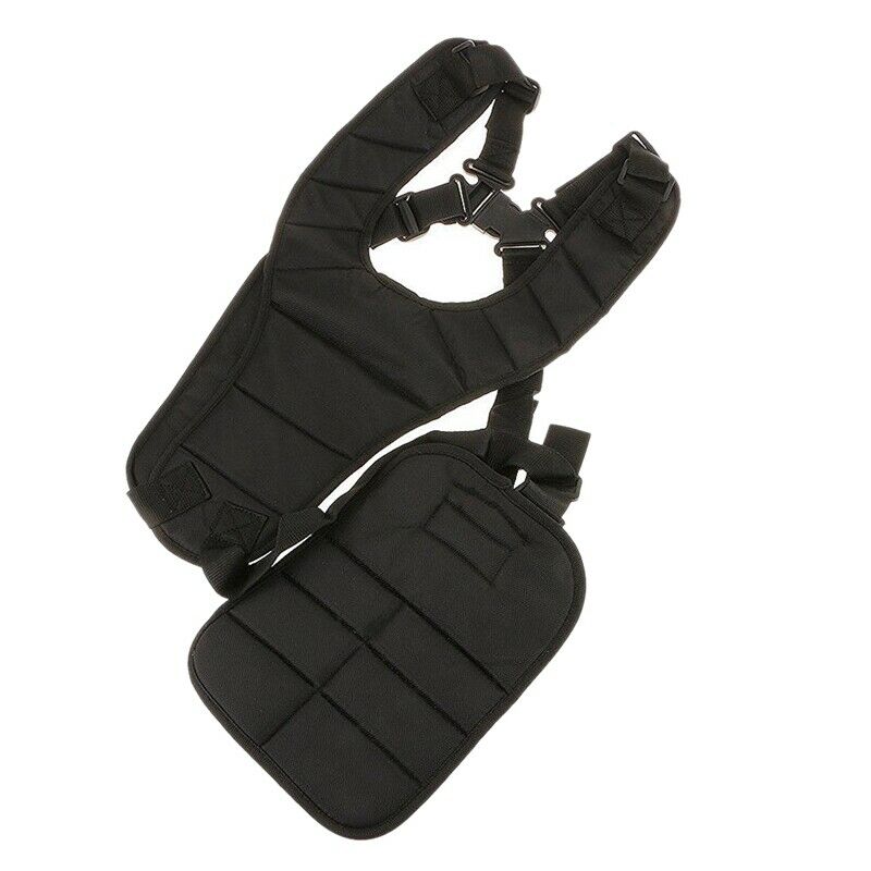 Adjustable Padded Shoulder Harness Strap Garden Brush Cutter Trimmer Strimm G8H3