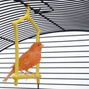 2Pcs Bird Parrot Plastic Swing Cage Chew Bites For Small Size Birds