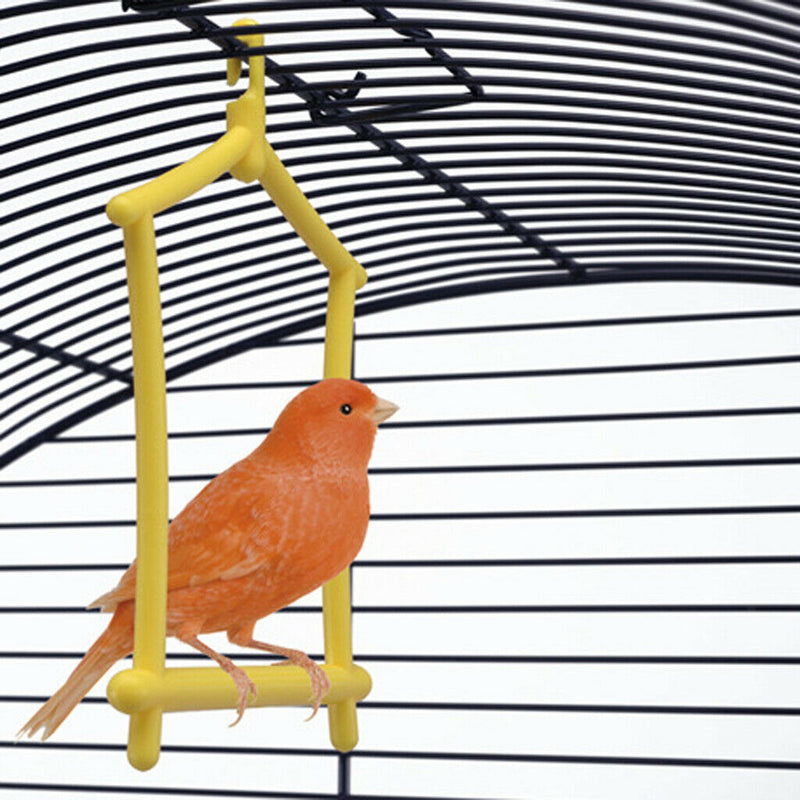 2Pcs Bird Parrot Plastic Swing Cage Chew Bites For Small Size Birds