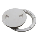 2-pack ABS 6" Deck Inspection Access Hatch Screw Out Marine Detachable .