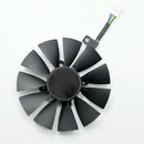 3 Packs New 87mm Graphics Card Fans for ASUS Strix GTX 980ti GTX 1080 RX 580