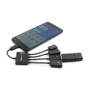 USB C Male to 3 USB 2.0 / 1 USB Female Charge HUB OTG Adapter Splitter NEW