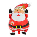 2016 Santa Claus Aluminum Foil Balloon Christmas Party Decor Merry Xmas Gift _