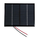 12V 1.5W Solar Panel Epoxy Polycrystalline Silicon DIY Battery Power Charge