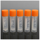 50Pcs 1.8ml Plastic Graduated 0.063oz Cryovial Test Tube Sample Pipe With S H6G8