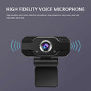 2MP 1080P HD USB Webcam Live Online Portable Web Camera with Microphone