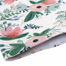 Flower Pattern Cotton Linen Car Accessories Portable Facial Tissue Box Cove W7M1