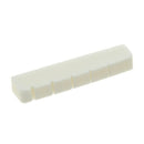 2 Pcs 6 String Electric Bone Nut Cattle Bone Slotted Replacement (43 X 6mm  N9W1