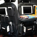 1x Car Seat Back shelf Organizer Bag iPad Phone Holder Multi-Pocket Leather hot