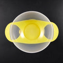 Baby Infants feeding Bowl With Sucker and Temperature Sensing Spoon Suction S2A8