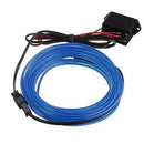 5M EL Cable DC 12V Flexible Neon Lights for Christmas Parties Rave Parties  D2S4