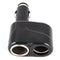 2 Way Car Cigarette Lighter Charger Socket Splitter Lighter Socket Adapter M&O
