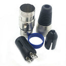 10Pcs XLR 3Pin Male & Female MIC Jack Plug Audio Microphone Wire Cable ConnectME