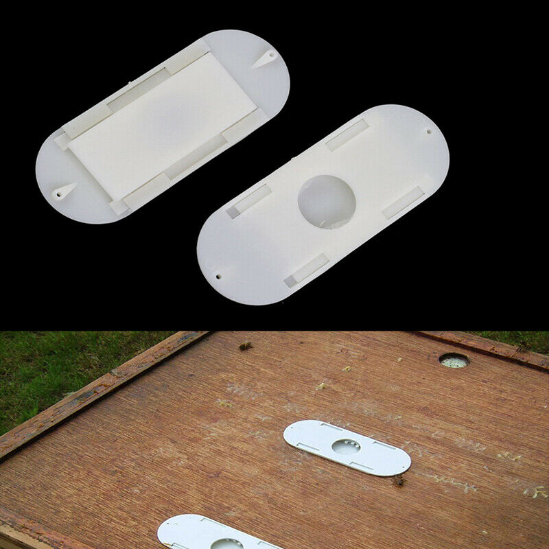 2PCS Beekeeping Plastic Bee Porter Escape Hive Door Nest Gate Reducer Escape Gw