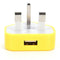 UK Mains Wall 3 Pin USB Plug Adapter Charger Power USB Port For Phones Tabl 3C
