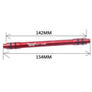 Lot 2Pcs 12mm Thru Axle to 9mm Quick Release Skewers Adapter for Mountain Bike