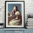 Retro Woman Full Drill Diamond Painting 5D DIY Mosaic Home Decor Kit (C)