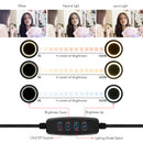 Dimmable USB Plug 120pcs LED 10" Video  Light